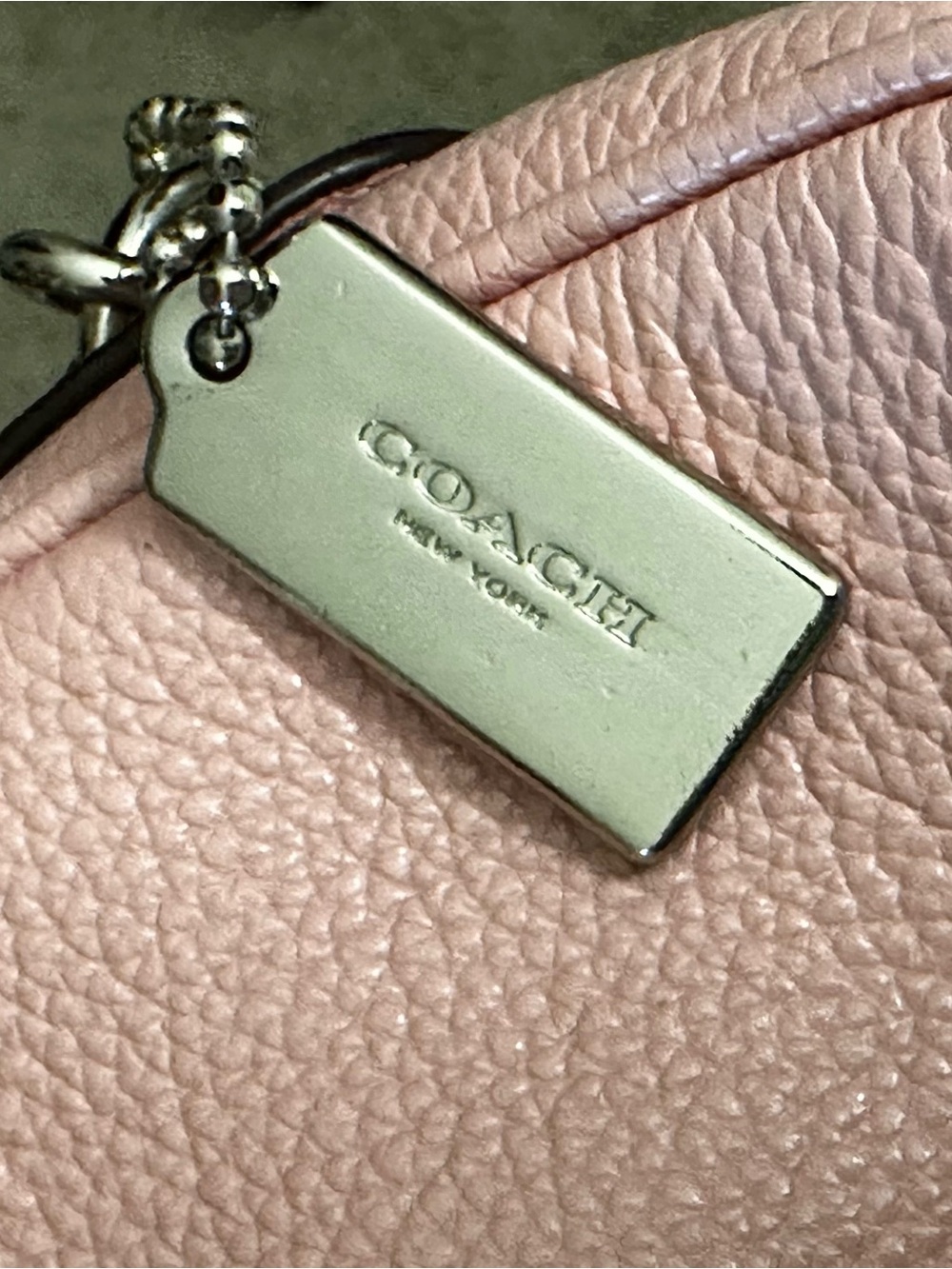 Coach Pebbled Leather Crossbody Camera Bag in Pink - Picture 5 of 12